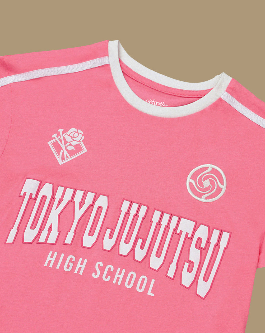 Jujutsu Kaisen Printed Relaxed Fit Tshirt For Girls