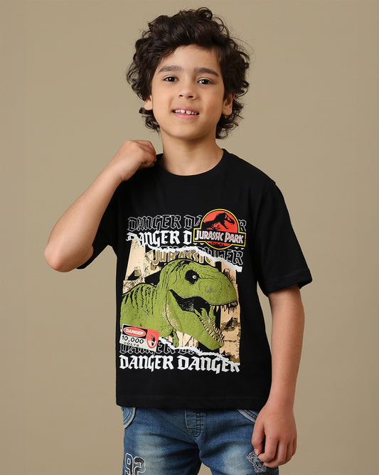 Jurassic Park Printed Regular Fit Tshirt For Boys