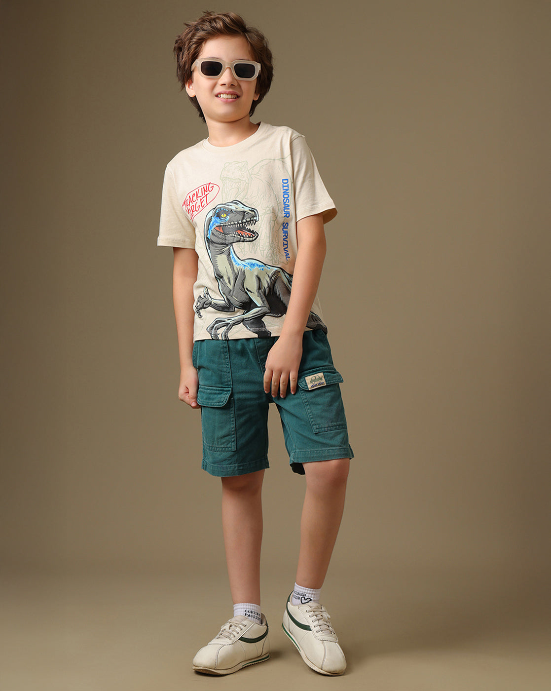 Jurassic World Printed Regular Fit Tshirt For Boys