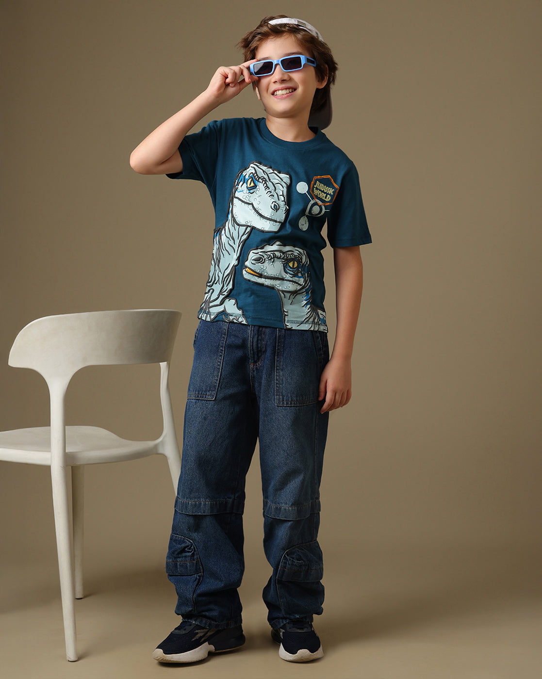 Jurassic World Printed Regular Fit Tshirt For Boys