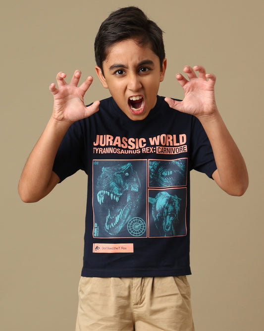 Jurassic World Printed Regular Fit Tshirt For Boys