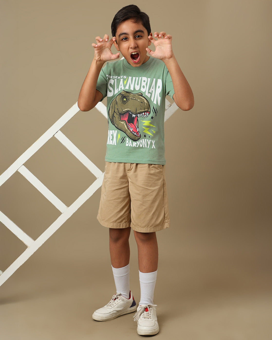 Jurassic World Printed Regular Fit Tshirt For Boys