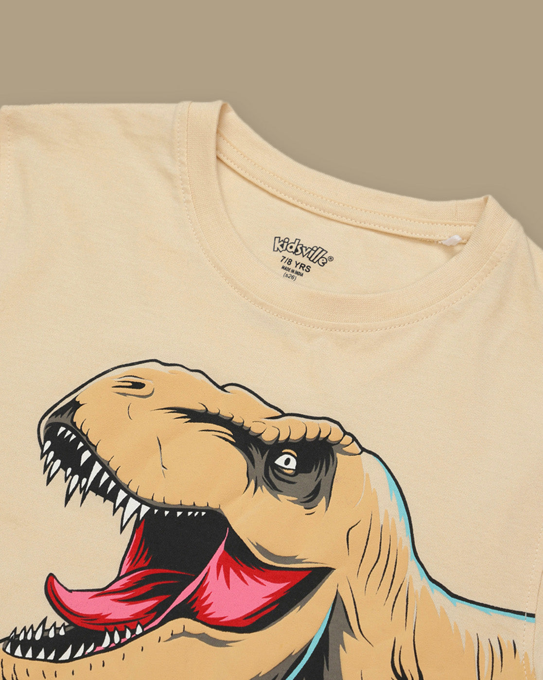 Jurassic World Printed Regular Fit Tshirt For Boys