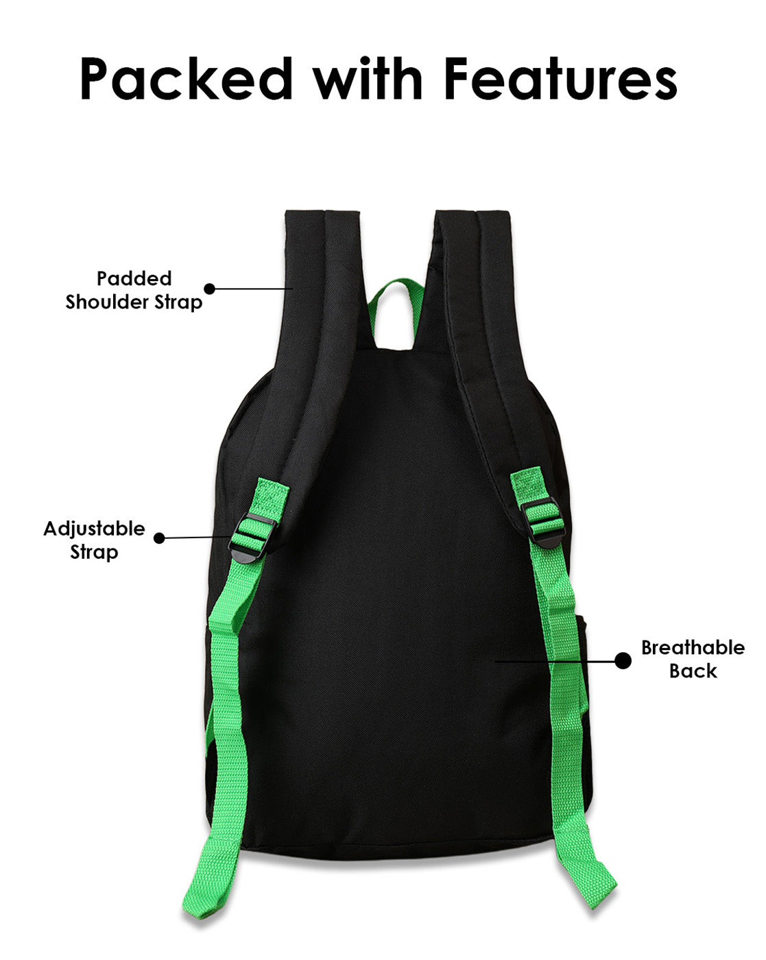 Minecraft Backpack with Lunch Bag & Water Bottle for Boys & Girls | School Bag Set of 3