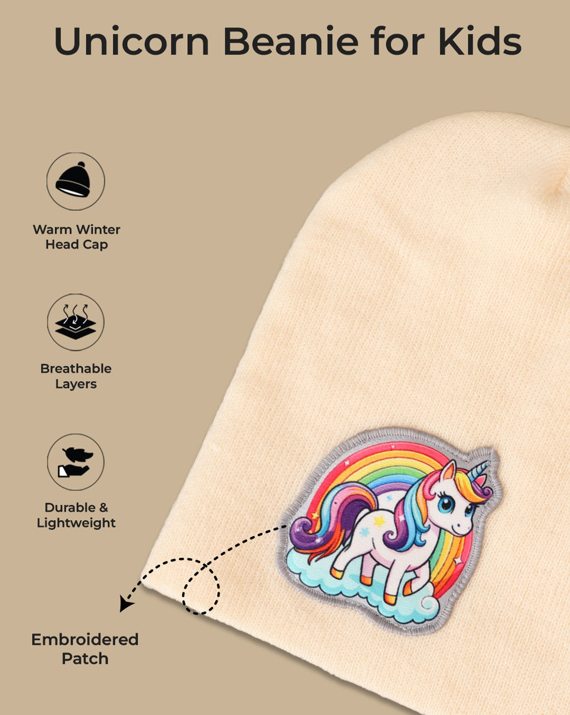 Kidsville Beanies for Kids Girls