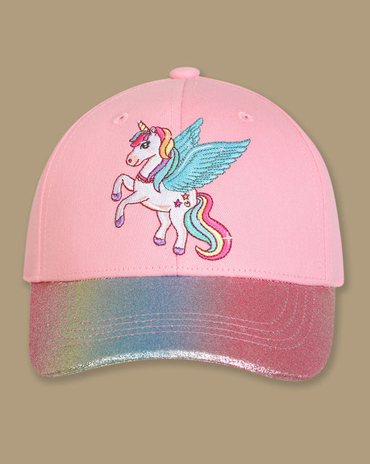 Graphic printed Baseball Cap for Girls