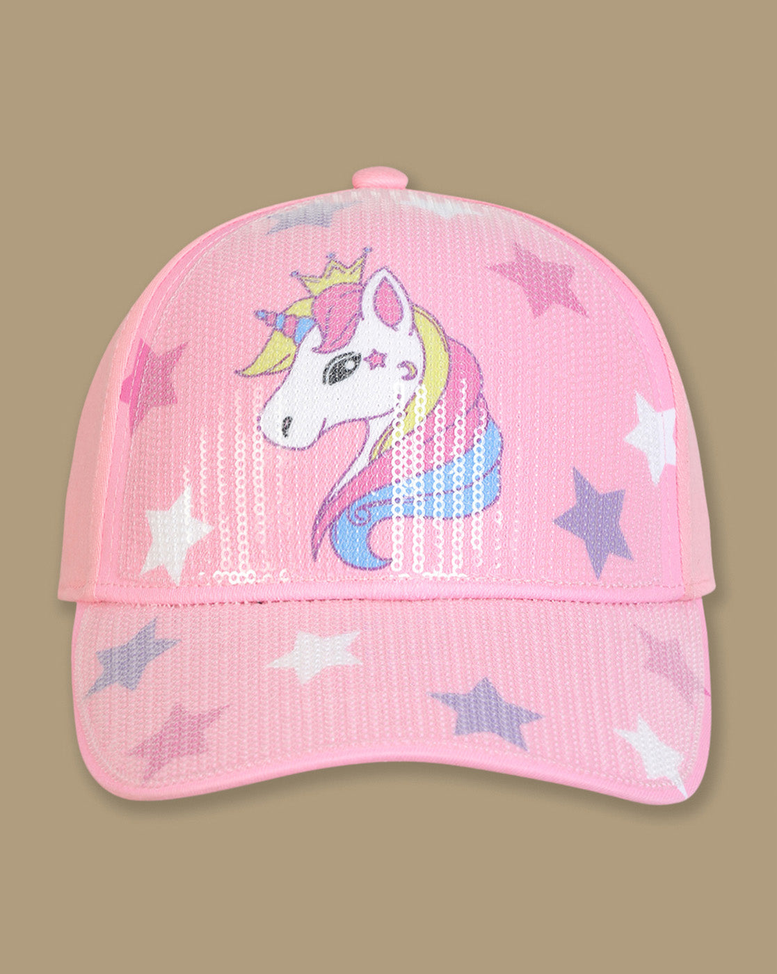 Graphic printed Baseball Cap for Girls