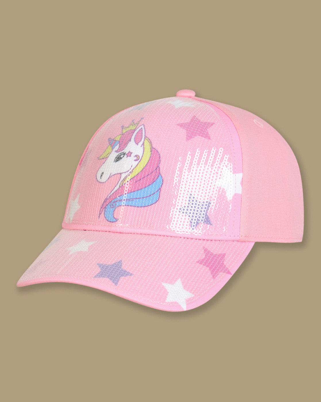 Graphic printed Baseball Cap for Girls
