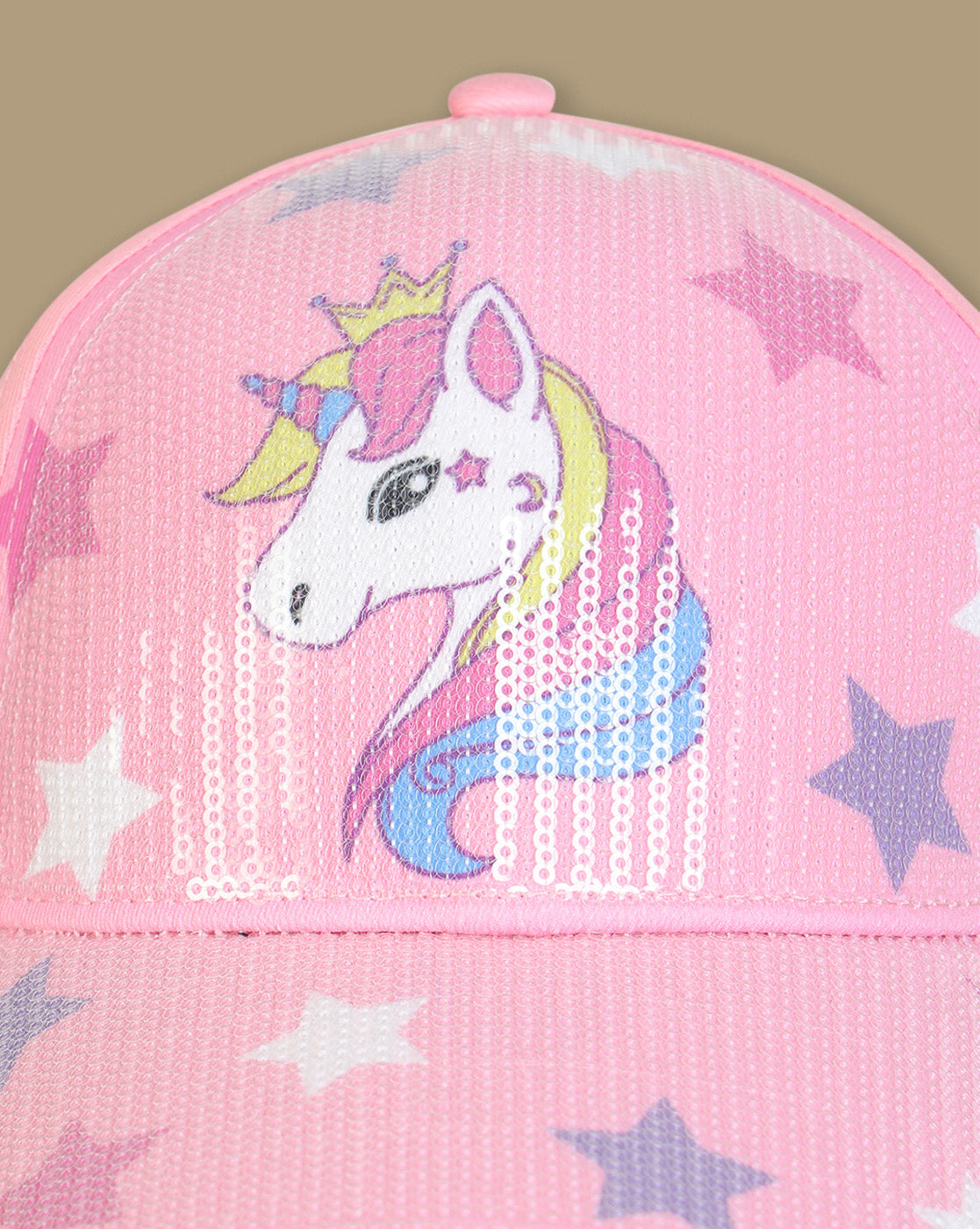 Graphic printed Baseball Cap for Girls
