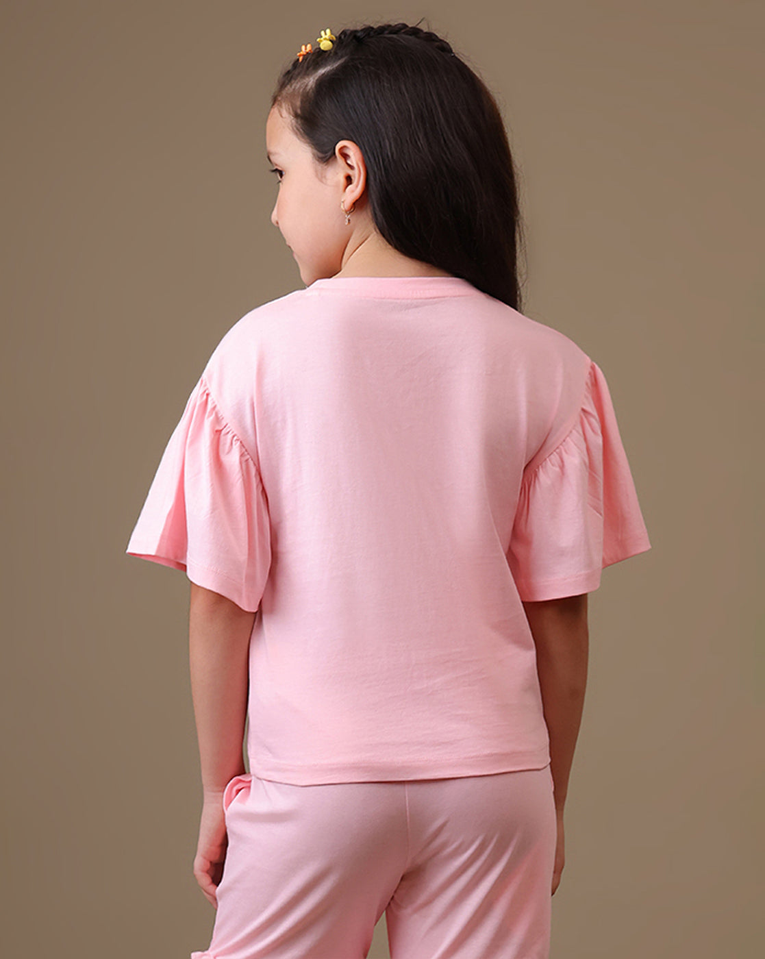 Kidsville Printed Regular Fit Tshirt For Girls