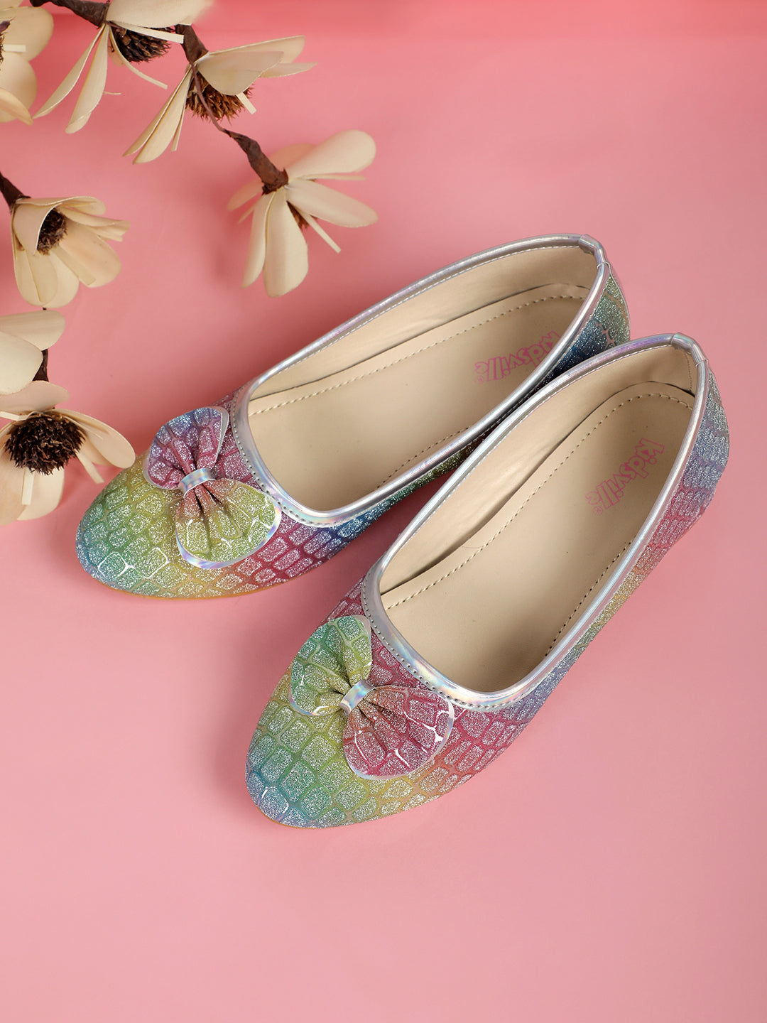 Kids Girls Multi Color  Ballerina
