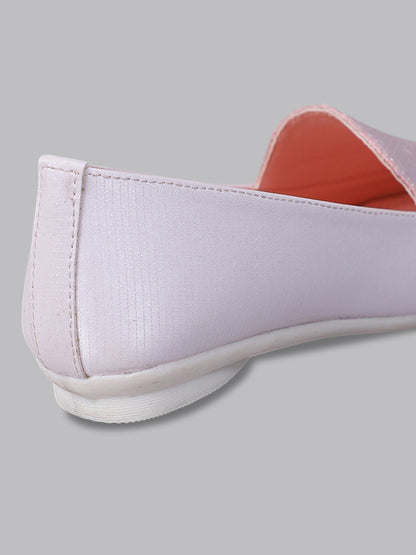 Kids Girls Round Toe Slip-On Ballerinas