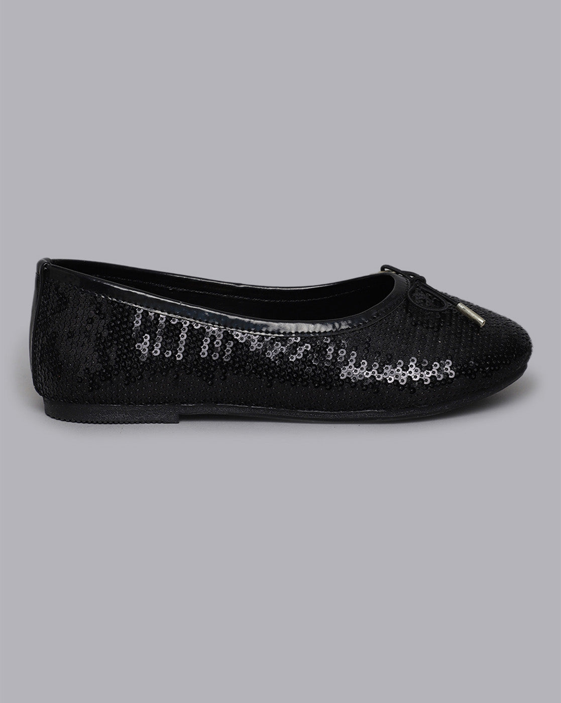 Kids Girls Round Toe Slip-On Ballerinas