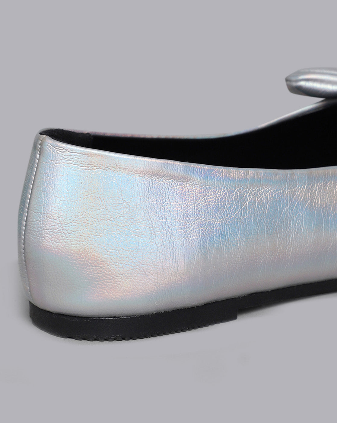 Kids Girls Round Toe Slip-On Ballerinas