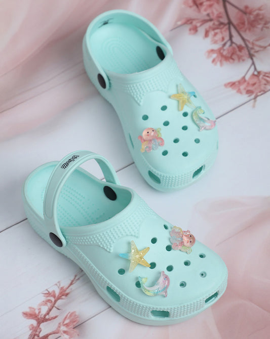 Kidsville Clogs for Girls (Charms Included)
