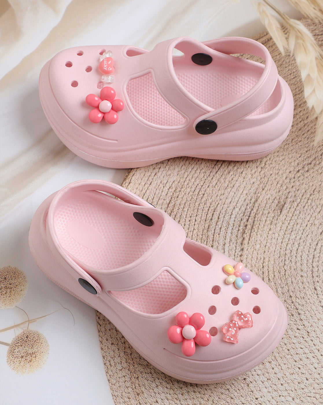 Kidsville Clogs for Girls (Charms Included)