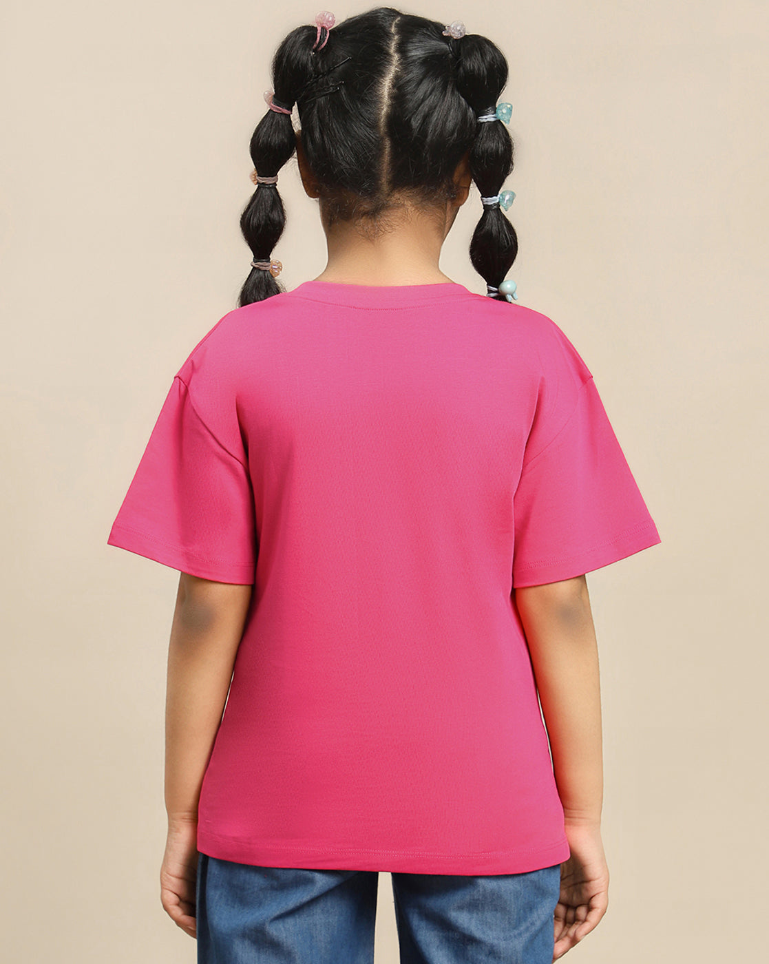 Lilo & Stitch Printed Relaxed Fit Tshirt For Girls