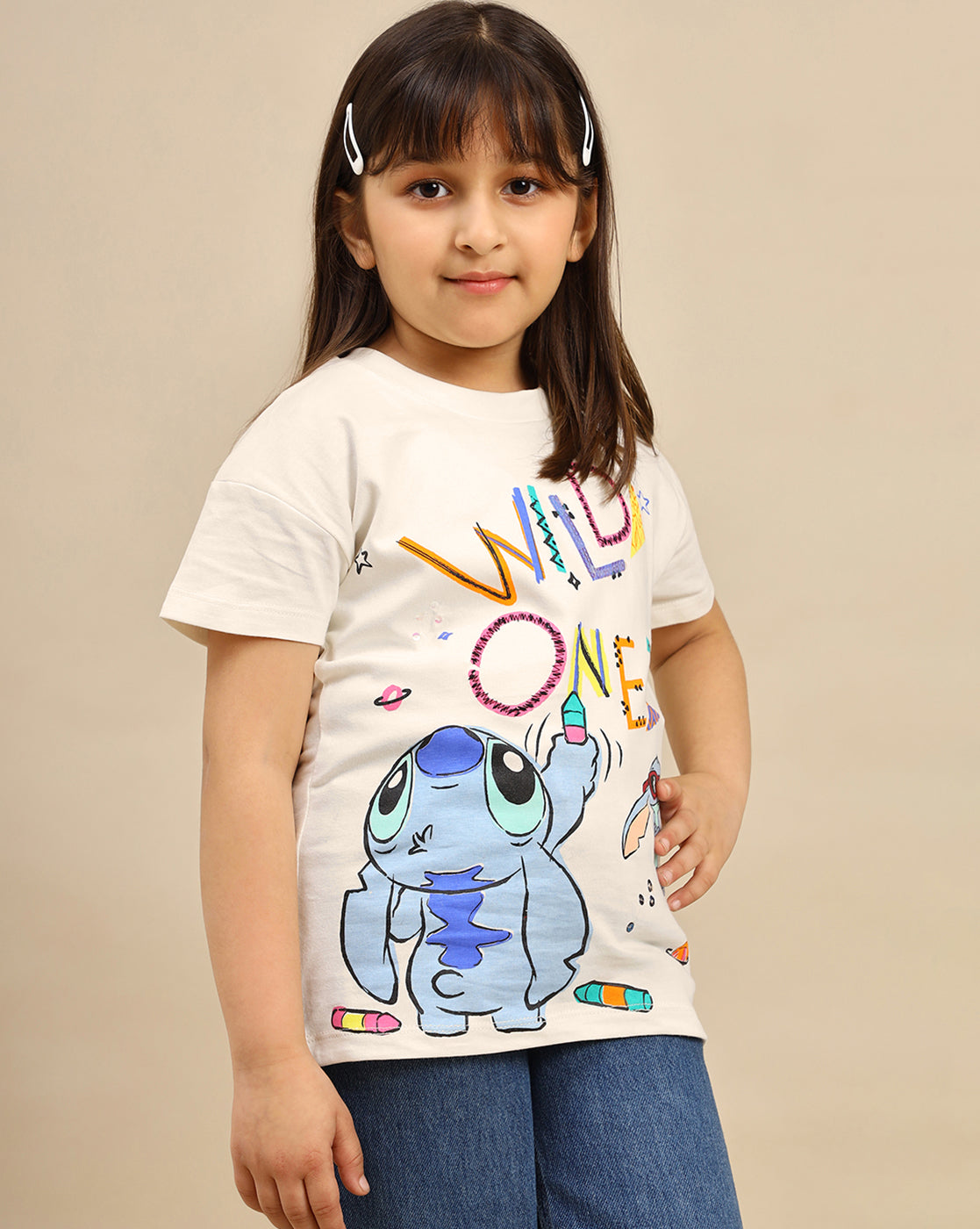 Lilo & Stitch Regular Fit Tshirt Girls