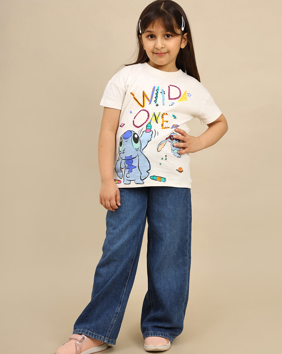 Lilo & Stitch Regular Fit Tshirt Girls