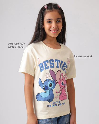 Lilo & Stitch Relaxed Fit Tshirt Girls