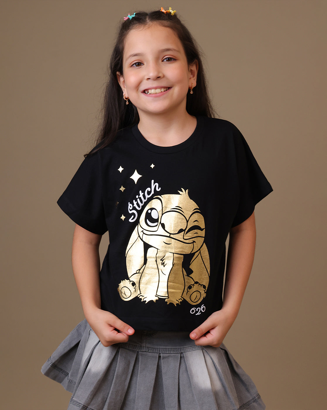 Lilo & Stitch  Boxy Fit Tshirt  Girls