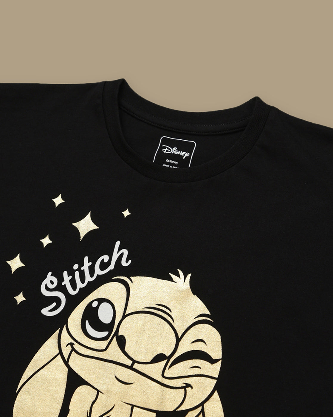 Lilo & Stitch Printed Boxy Fit Tshirt For Girls