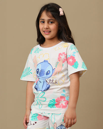Lilo & Stitch  Relaxed Fit Tshirt  Girls