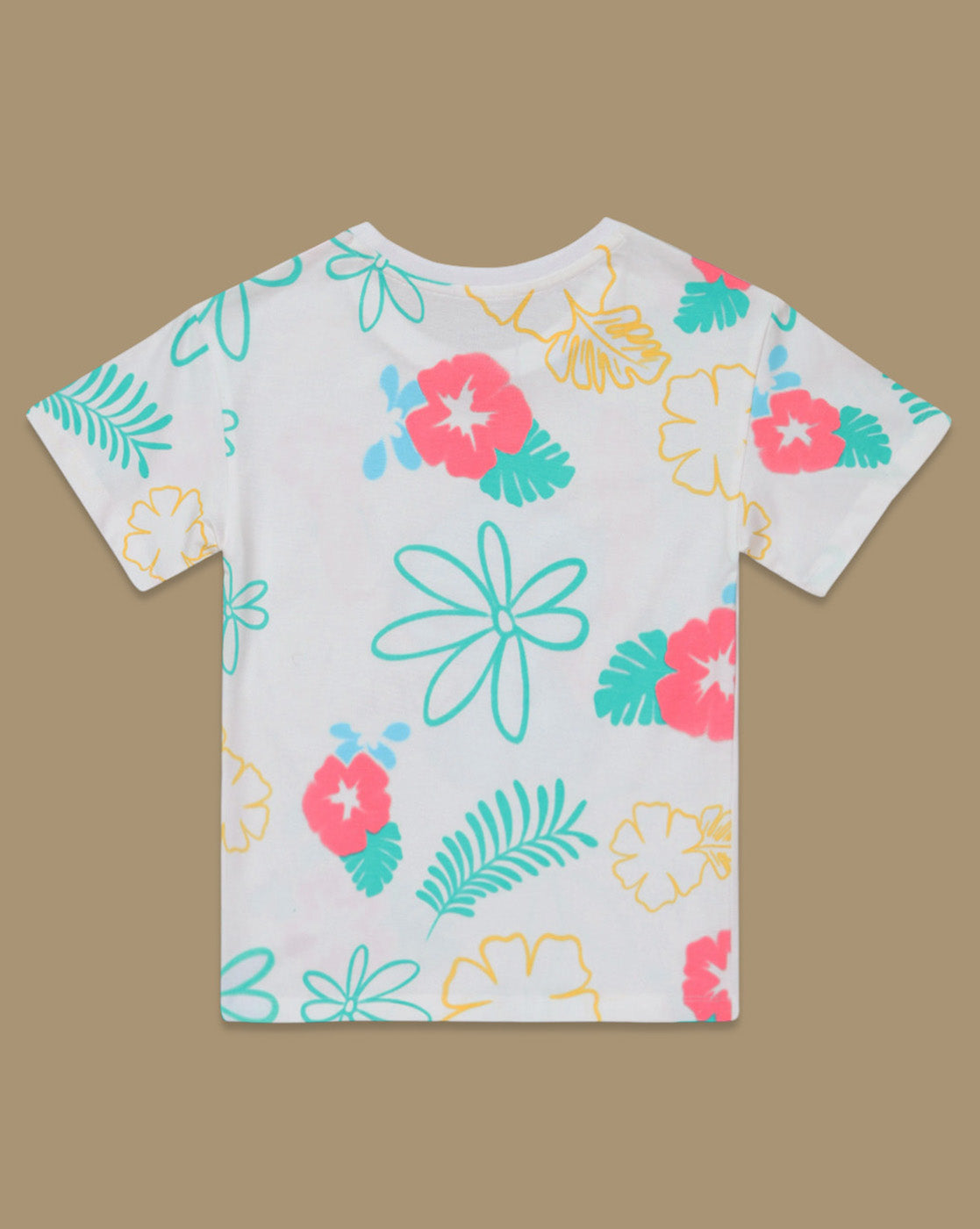 Lilo & Stitch Printed Relaxed Fit Tshirt For Girls