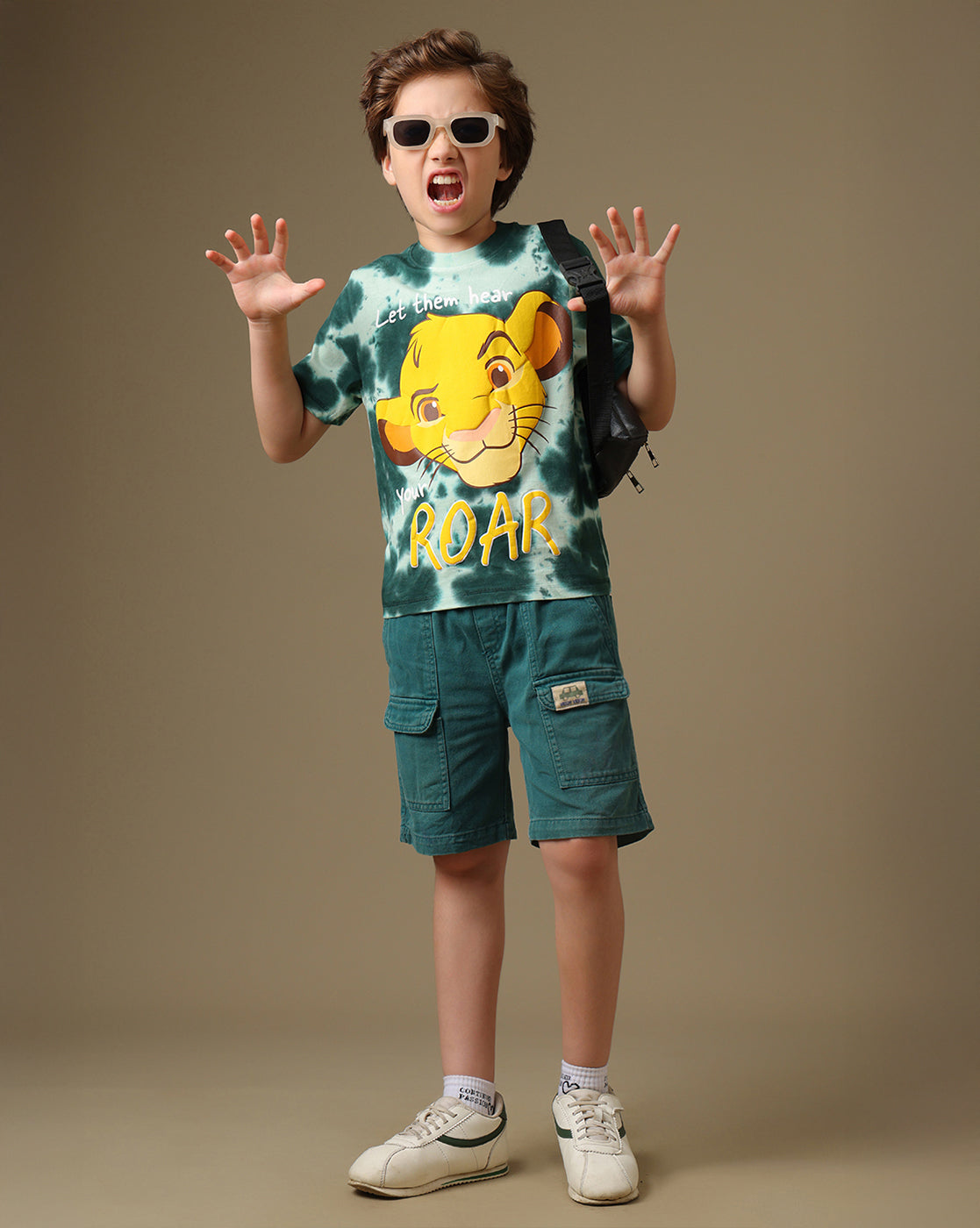 Lion King Printed Regular Fit Tshirt For Boys