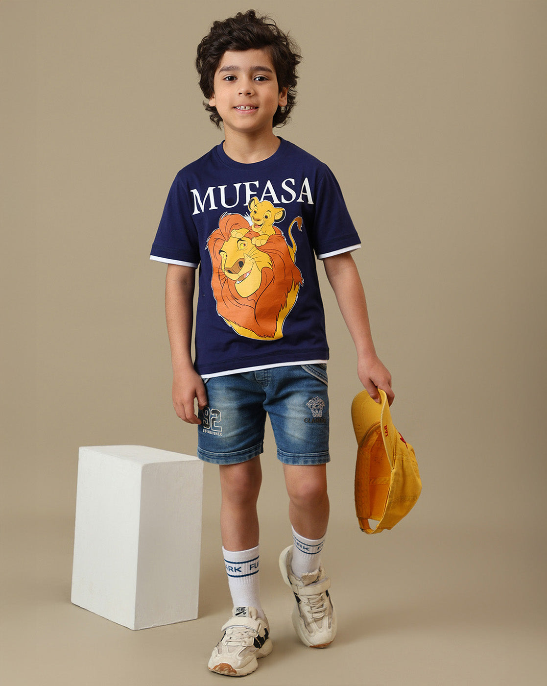 Lion King Printed Regular Fit Tshirt For Boys