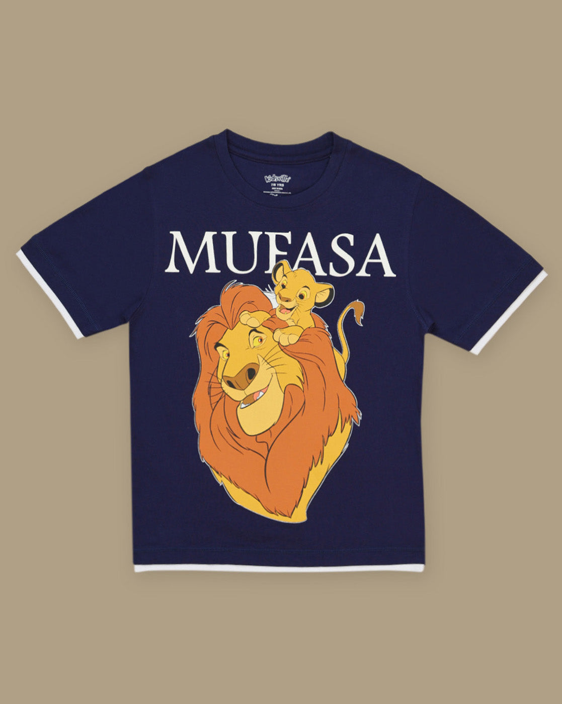 Lion King Printed Regular Fit Tshirt For Boys