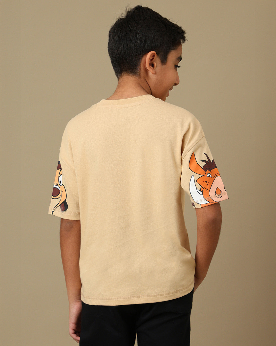 Lion King Printed Loose Tshirt For Boys