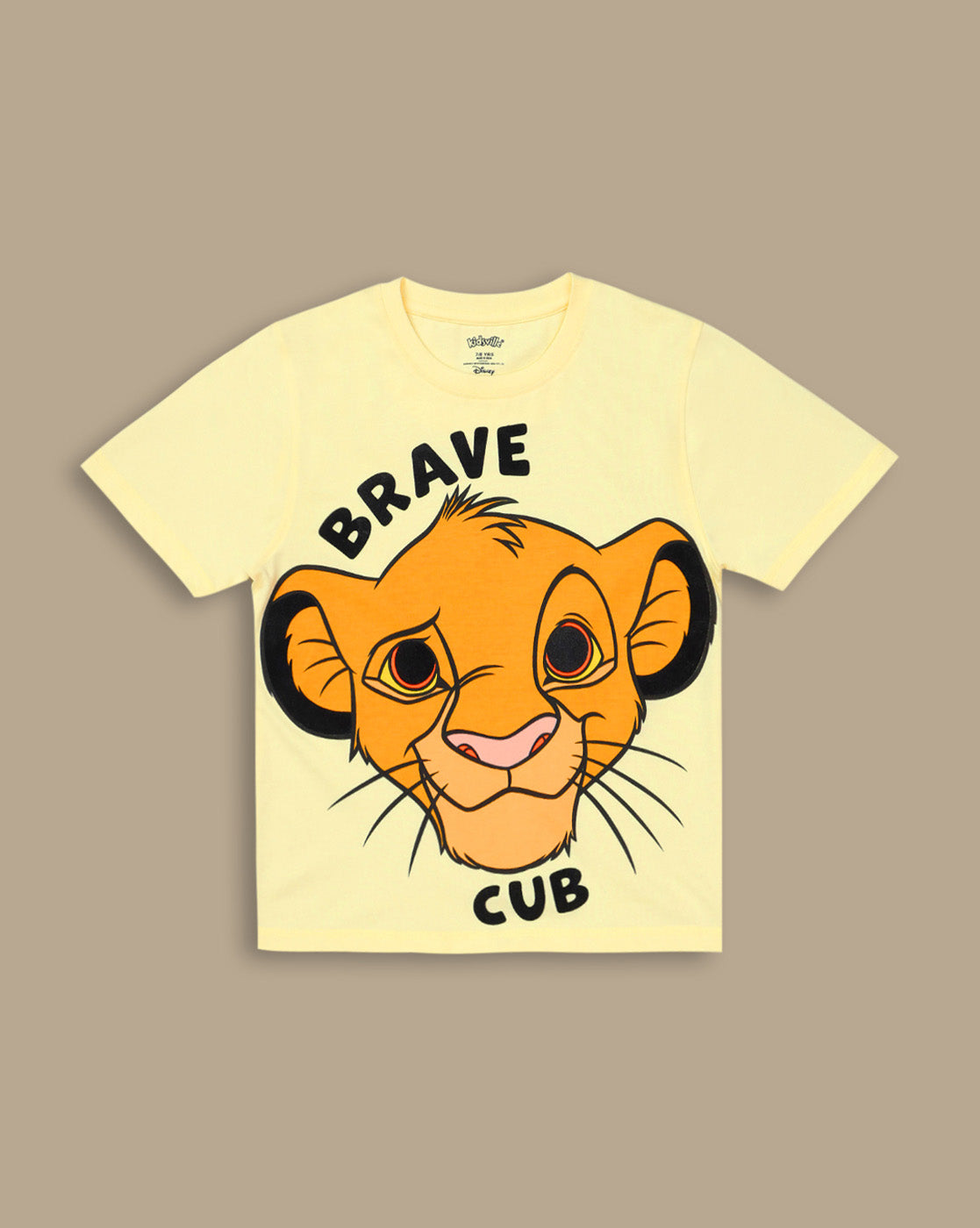 Lion King Printed Regular Fit Tshirt For Boys