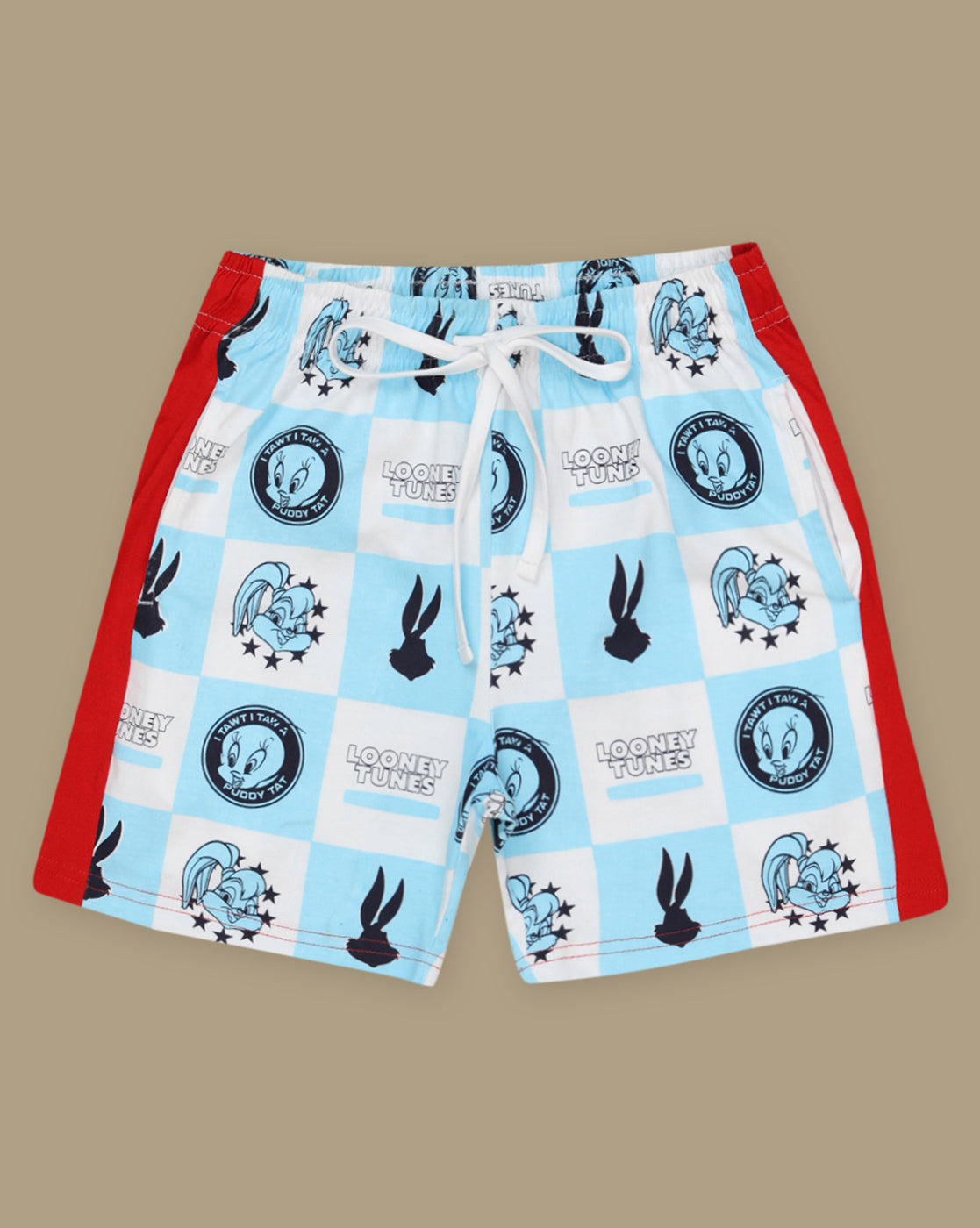 Looney Tunes Printed Regular Fit Shorts For Girls