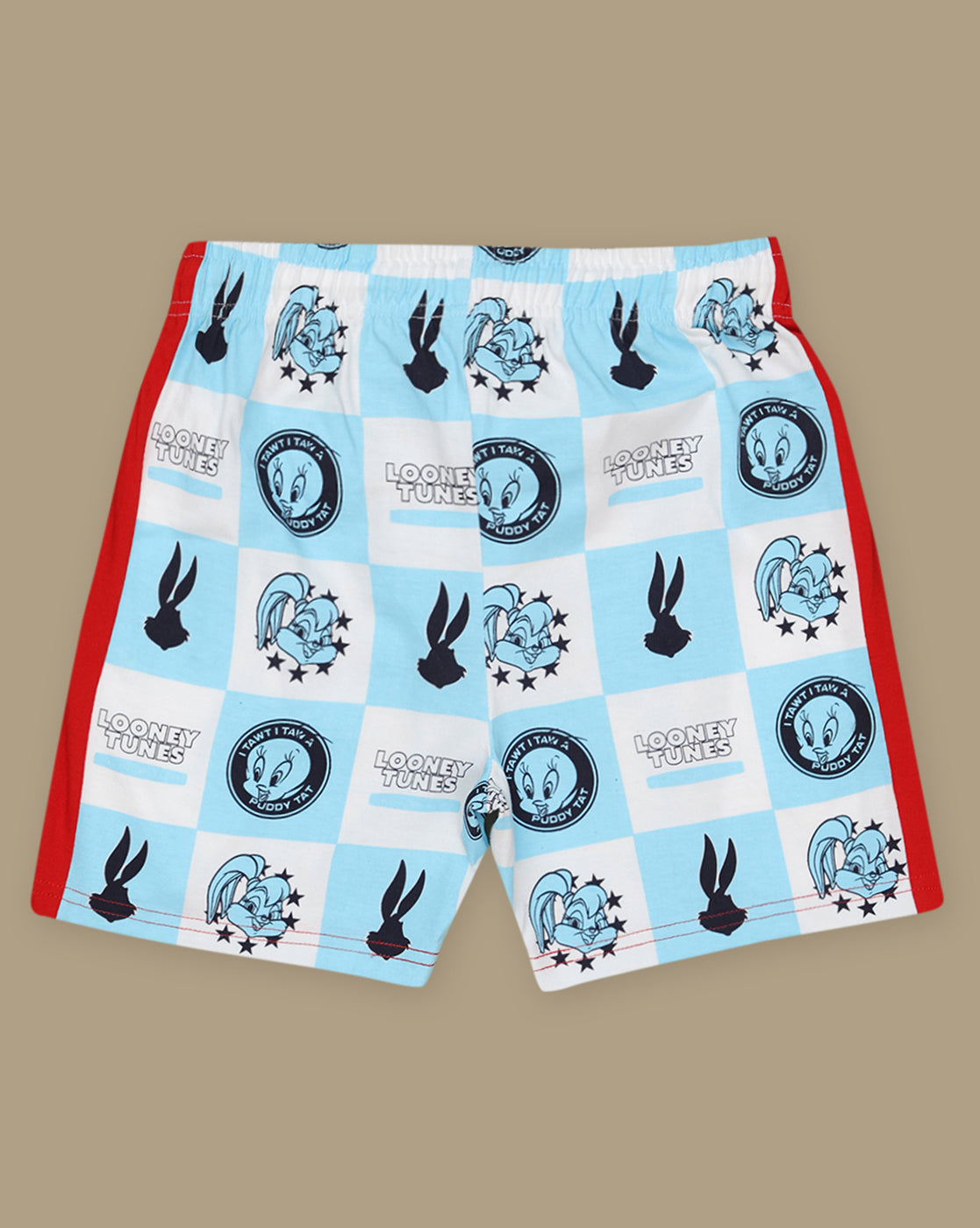 Looney Tunes Printed Regular Fit Shorts For Girls