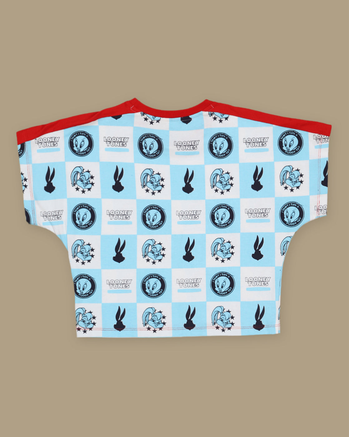 Looney Tunes Printed Boxy Fit Tshirt For Girls