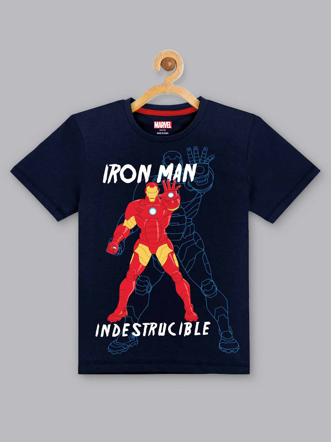 Pack Of 3 Marvel Avengers Printed Pure Cotton Tshirt