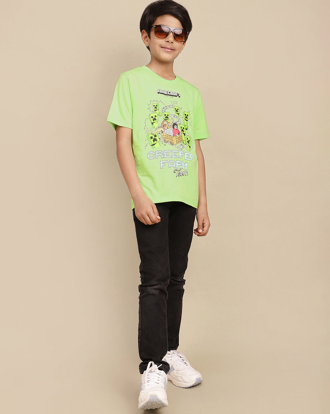 Minecraft Crew Neck Tshirt Boys
