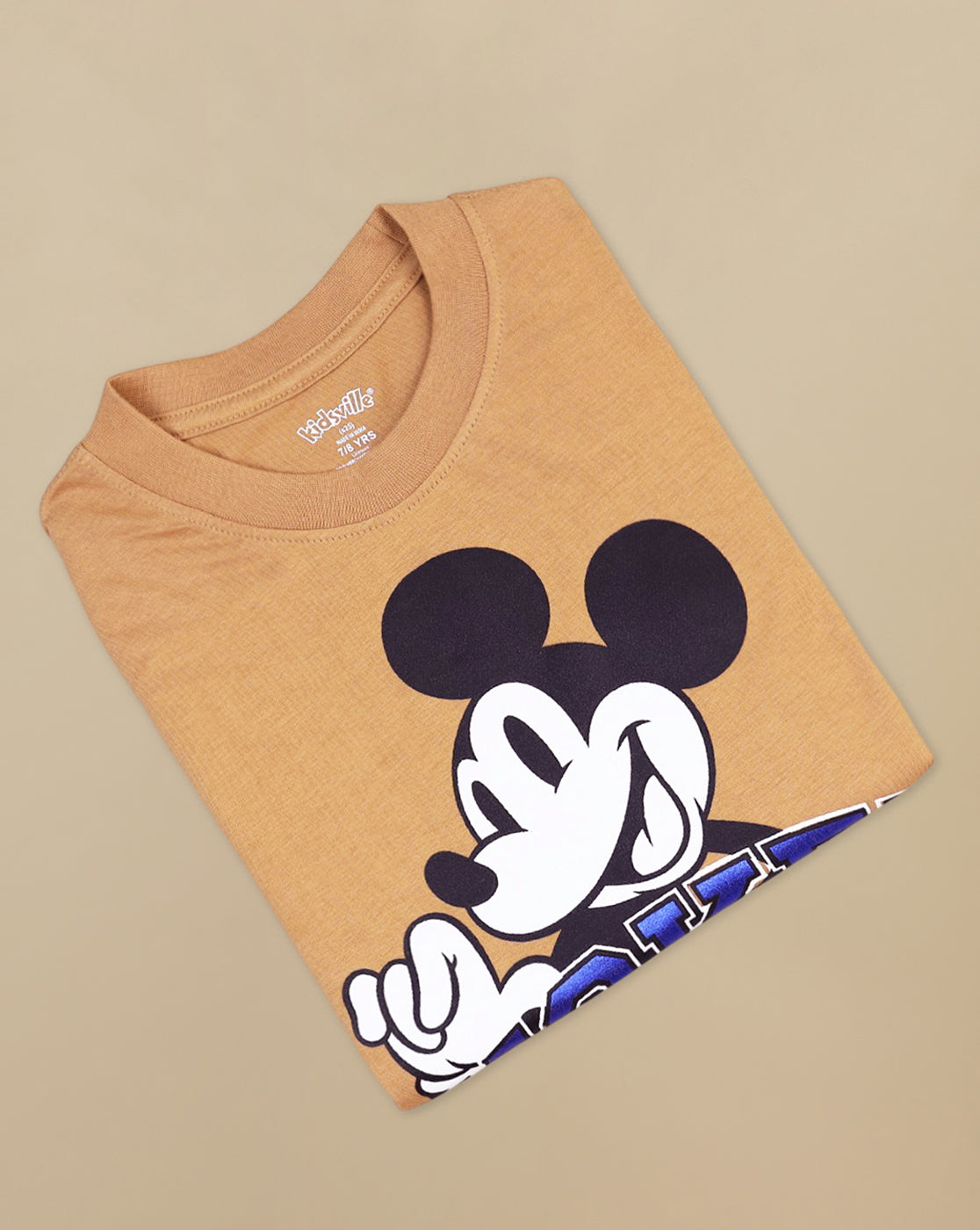 Mickey & Friends Printed Regular Fit Tshirt For Boys