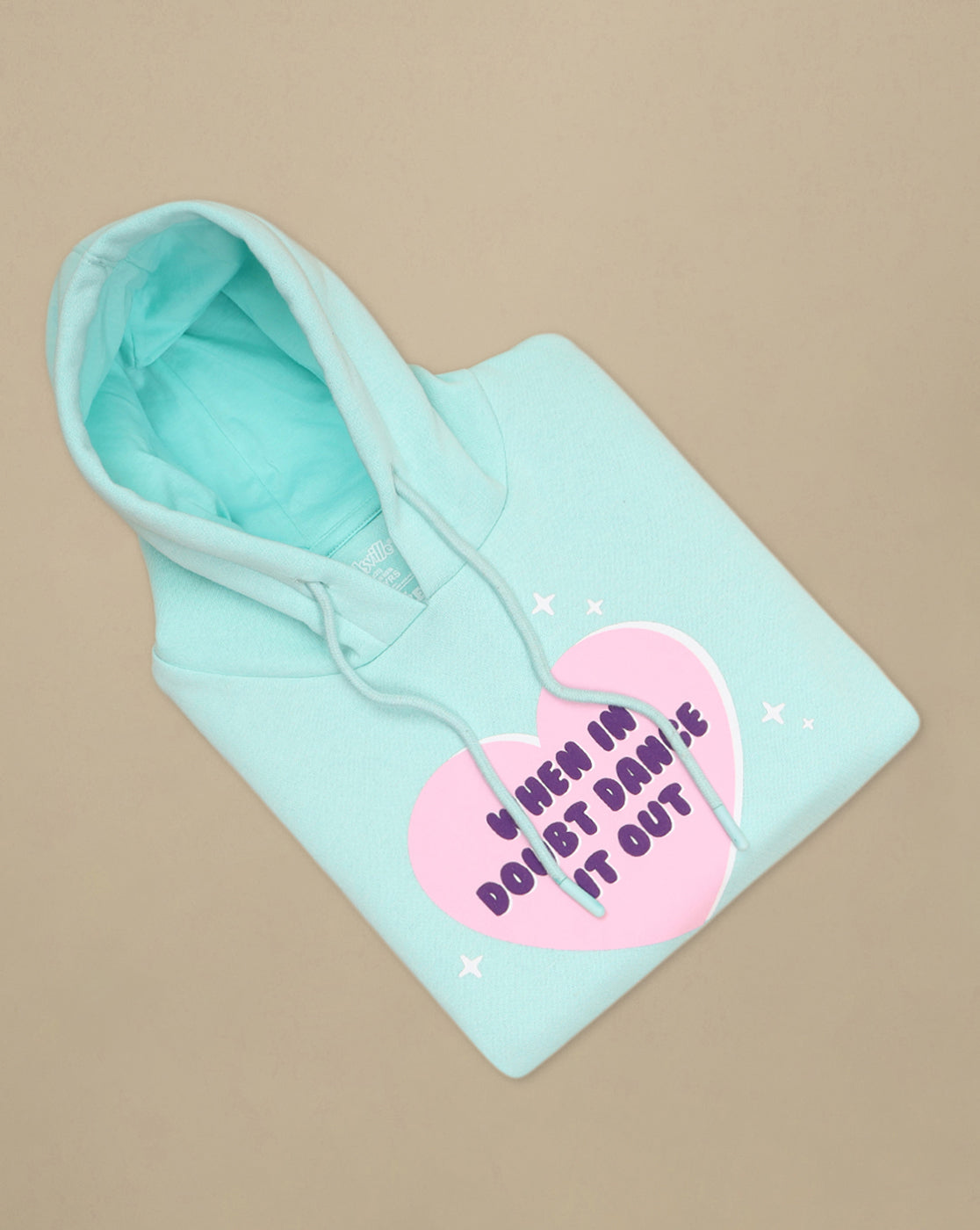 Mickey & Friends Printed Oversized Hoodie For Girls