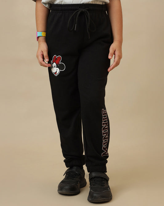 Mickey & Friends Printed Regular Fit Jogger For Girls
