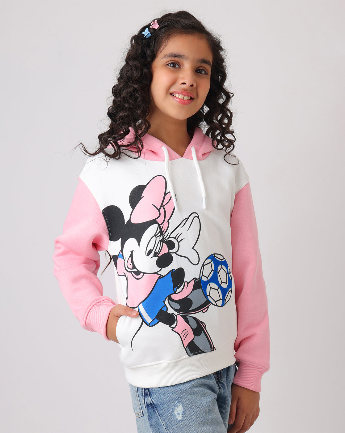 Minnie Mouse Relaxed Fit Hoodie Girls