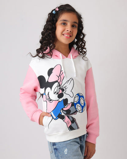 Minnie Mouse Relaxed Fit Hoodie Girls