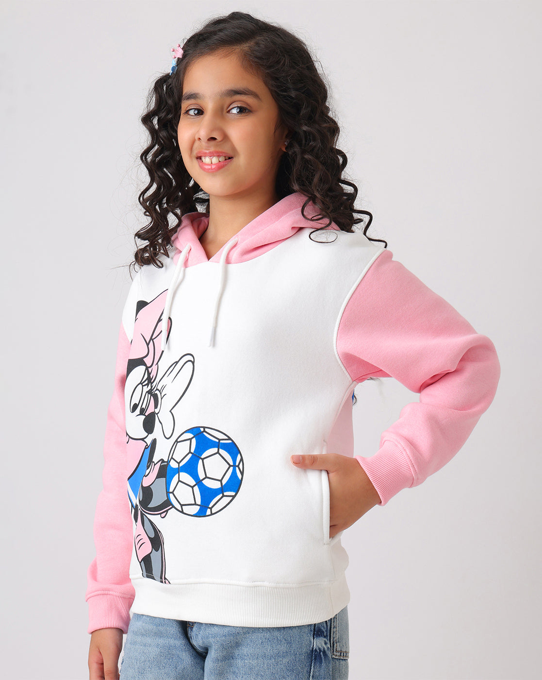 Minnie Mouse Relaxed Fit Hoodie Girls
