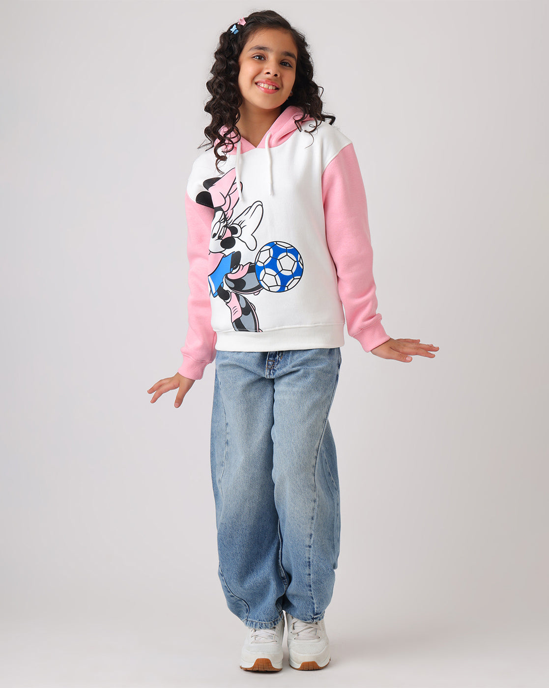 Minnie Mouse Relaxed Fit Hoodie Girls