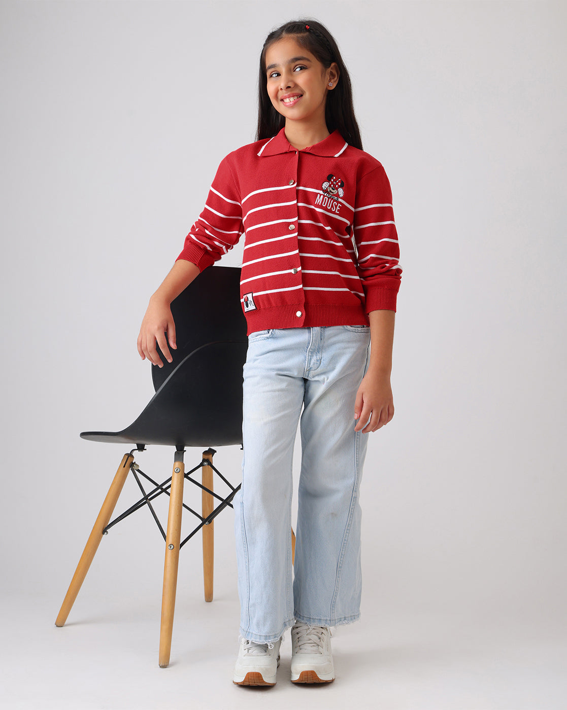 Minnie Mouse Regular Fit Sweater Girls