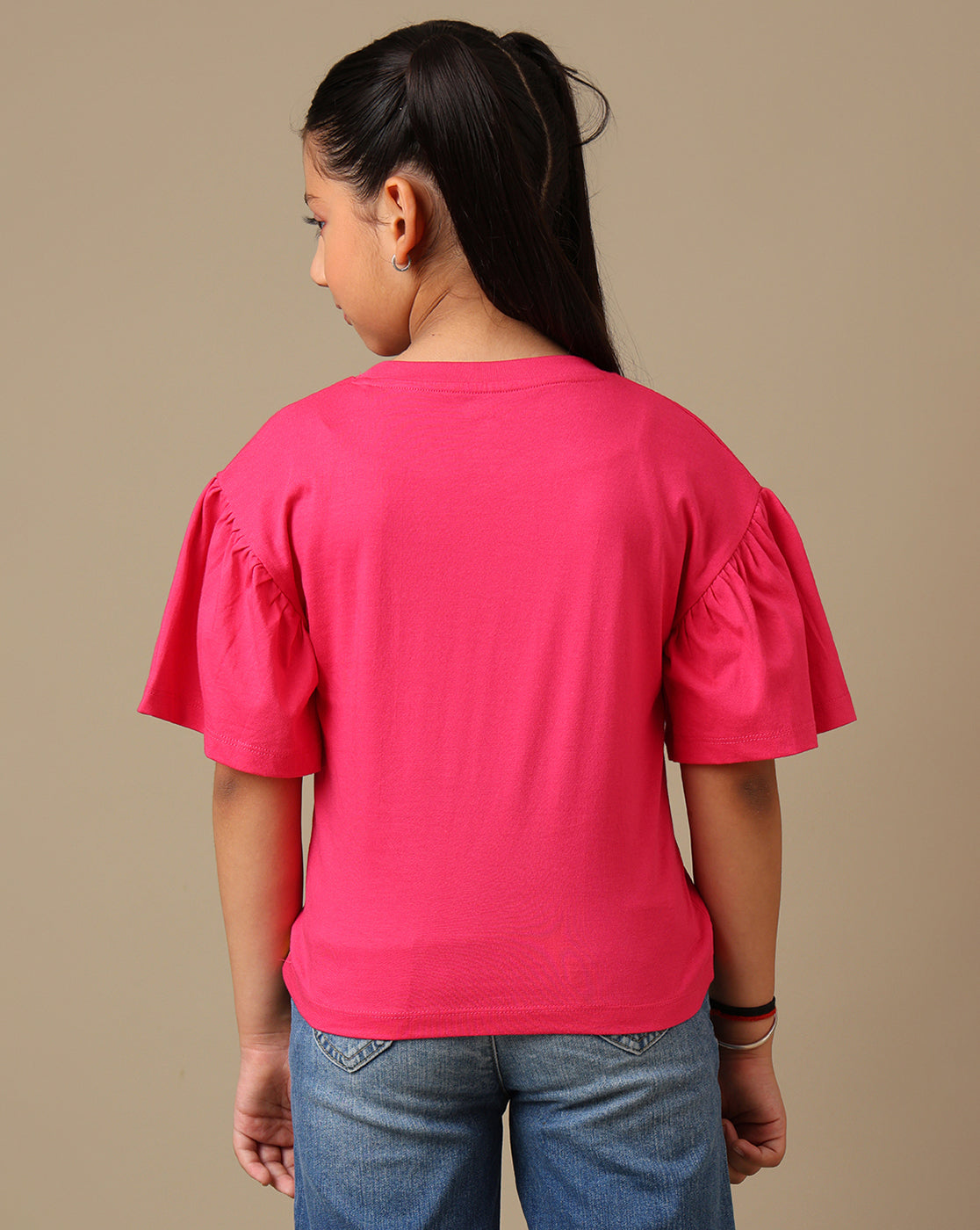 Mickey & Friends Printed Relaxed Fit Tshirt For Girls
