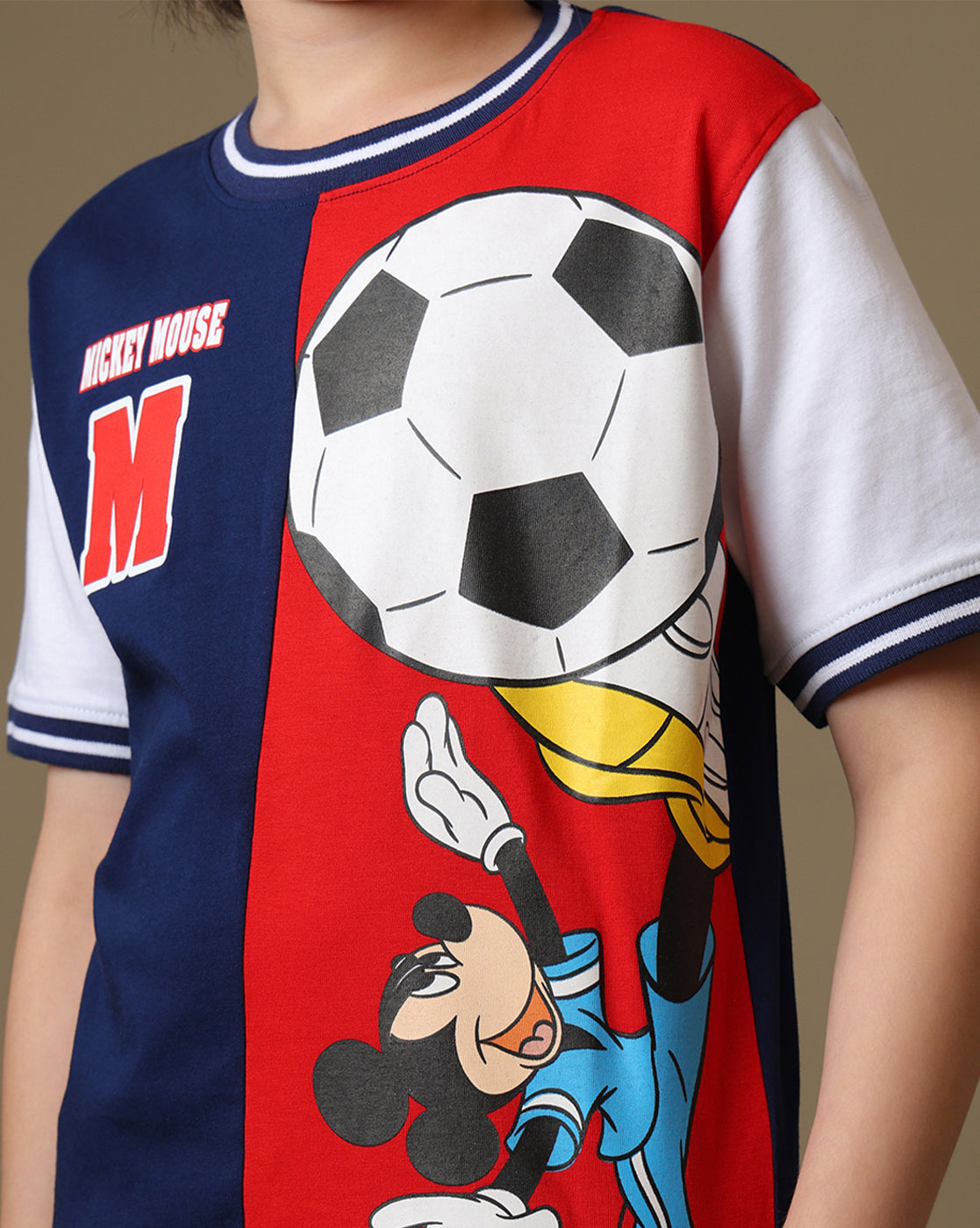 Mickey & Friends Printed Regular Fit Tshirt For Boys