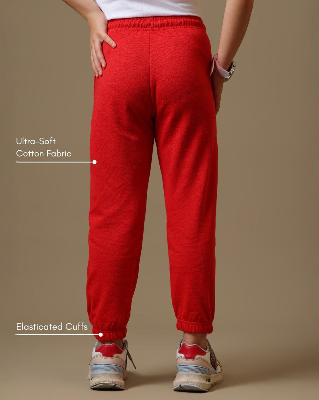 Minnie Mouse Printed Regular Fit Jogger For Girls