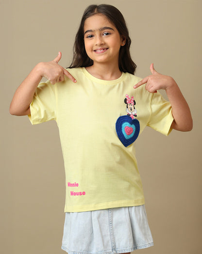 Minnie Mouse  Relaxed Fit Tshirt  Girls